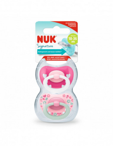 Suzeta Signature din silicon m3 18-36luni, 2...