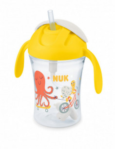 Cana cu pai Motion galbena, 230ml, NUK BABY PRODUCT GmbH 2
