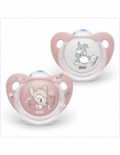 Suzeta Disney Bambi din silicon m2 6-18luni, 2 bucati,...