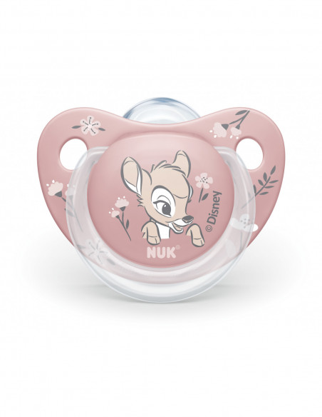 Suzeta Disney Bambi din silicon m2 6-18luni, 2 bucati, NUK BABY PRODUCT GmbH