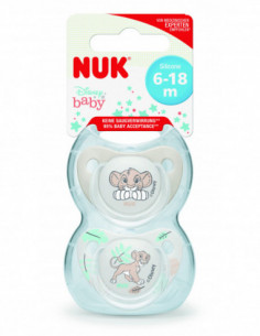 Suzeta Disney Lion King din silicon m2 6-18luni, 2...