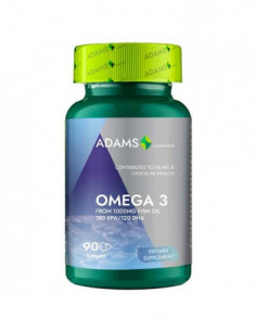 Omega3 1000mg, 90 capsule, Adams 2
