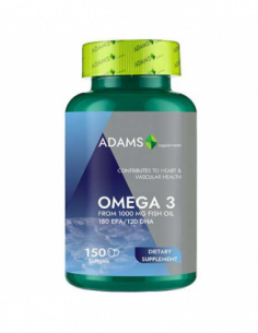 Omega3 1000mg, 150 capsule, Adams