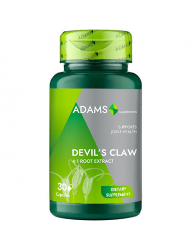 Gheara Diavolului 250mg, 30 capsule, Adams