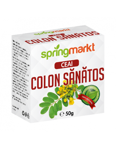 Ceai Colon Sanatos, 50g, Springmarkt