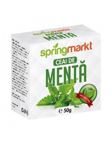 Ceai de Frunze de Menta, 50g, Springmarkt