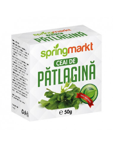 Ceai de frunze de Patlagina, 50g, Springmarkt