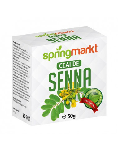 Ceai de frunze de Senna, 50g, Springmarkt