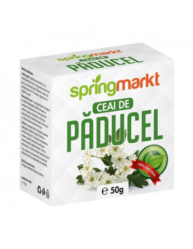Ceai de frunze si flori de Paducel, 50g, Springmarkt