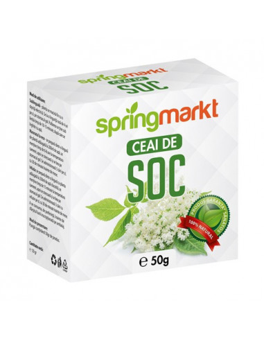 Ceai de flori de Soc, 50g, Springmarkt