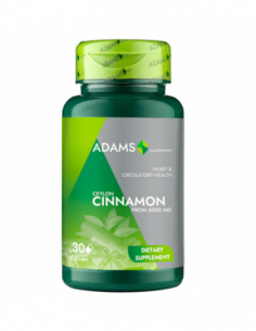 Scortisoara 1000mg, 30 capsule, Adams