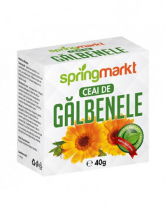 Ceai de Galbenele Flori, 40g, Springmarkt
