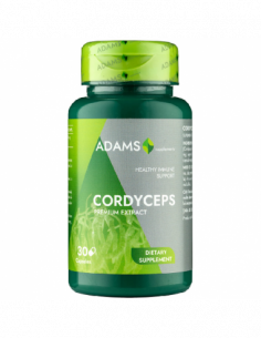 Cordyceps - Ciuperca Tibetana, 30 capsule, Adams
