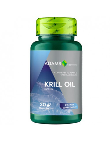Krill oil 500mg, 30 capsule,  Adams
