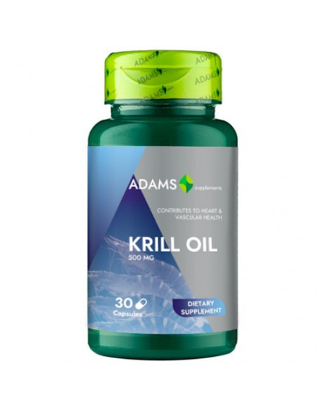 Krill oil 500mg, 30 capsule,  Adams