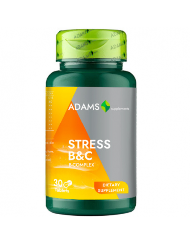 Stress B&C, 30 tablete, Adams