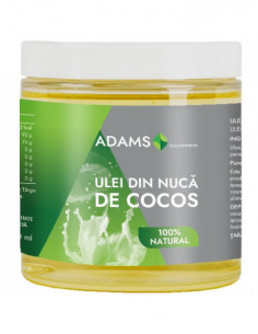 Ulei din nuca de Cocos, 250ml, Adams