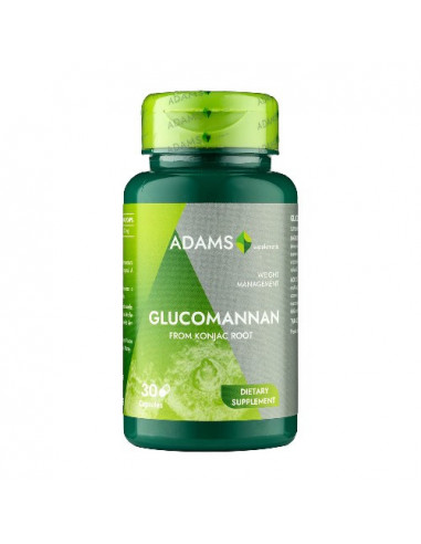 Glucomannan 450mg, 30 capsule, Adams