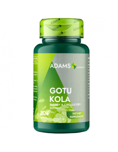 Gotu Kola 400mg, 30 capsule, Adams