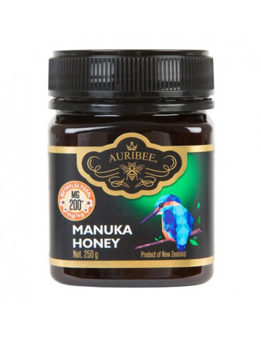 Miere Manuka MG200+, 250g, Auribee