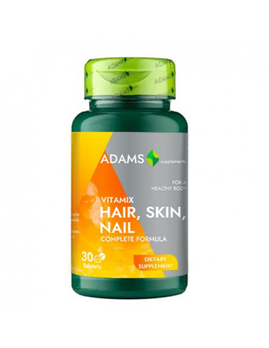 VitaMix Hair, Skin & Nail, 30 tablete, Adams