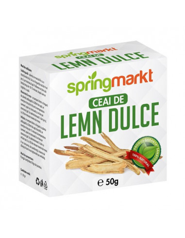 Ceai de radacina de Lemn Dulce, 50g, Springmarkt