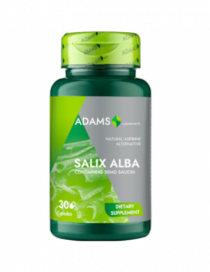 Salix alba 340mg, 30 capsule, Adams