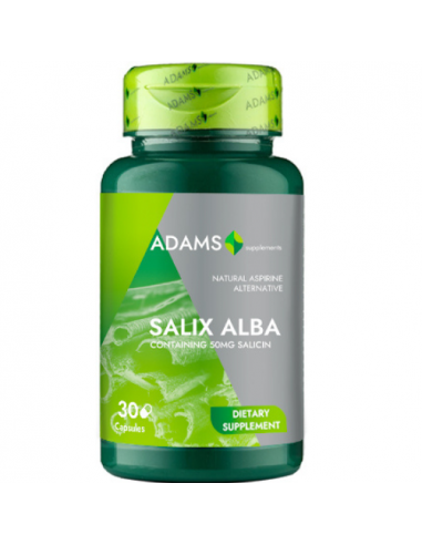 Salix alba 340mg, 30 capsule, Adams