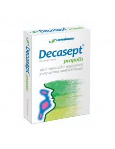 Decasept Propolis, 24 comprimate