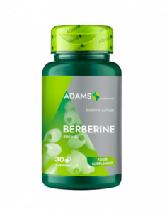 Berberina 500mg, 30 capsule, Adams
