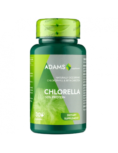 Chlorella 300mg, 30 capsule, Adams