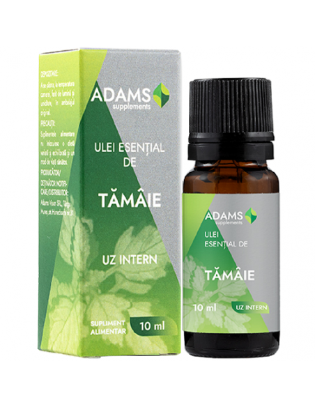 Ulei esential de Tamaie pentru uz intern, 10ml, Adams