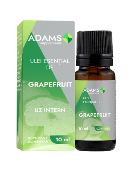 Ulei esential de Grapefruit pentru uz intern, 10ml, Adams
