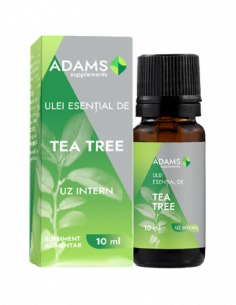 Ulei esential de Tea Tree pentru uz intern, 10ml, Adams 2