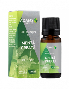 Ulei esential de Menta Creata pentru uz intern, 10ml, Adams