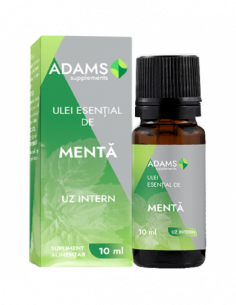 Ulei esential de Menta pentru uz intern, 10ml, Adams