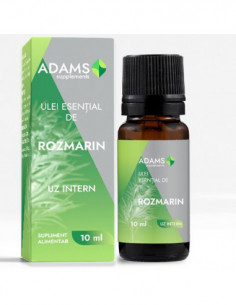 Ulei esential de Rozmarin pentru uz intern, 10ml, Adams 2