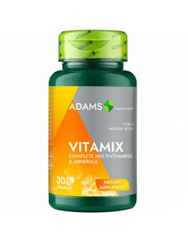 VitaMix (Multivitamine-Minerale), 30 tablete, Adams
