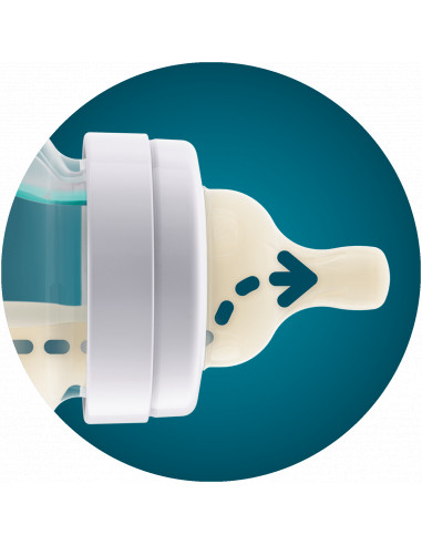 Set 2 tetine clasic cu debit mediu, 3 luni+,...