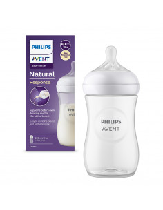 Biberon natural, 1luna+, 260 ml, Philips Avent