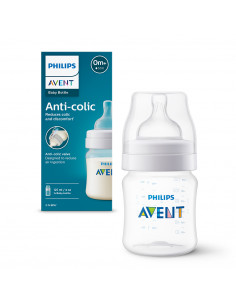 Biberon natural anticolic 0 luni+, 125ml, Philips Avent