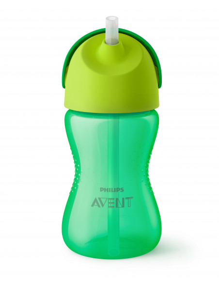 Cana cu pai verde, 12 luni+, 300ml, Philips Avent