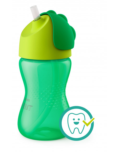 Cana cu pai verde, 12 luni+, 300ml, Philips Avent