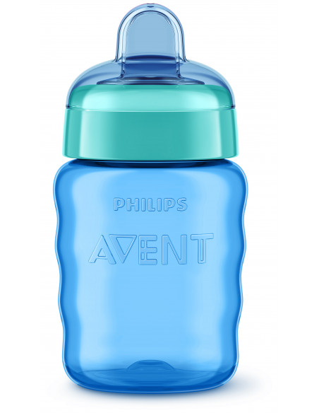Cana cu tetina albastra, 9 luni+, 260ml, Philips Avent
