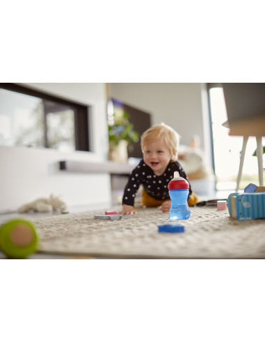 Cana cu tetina albastra, 9luni+, 300ml, Philips...