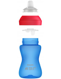 Cana cu tetina albastra, 9luni+, 300ml, Philips Avent 2