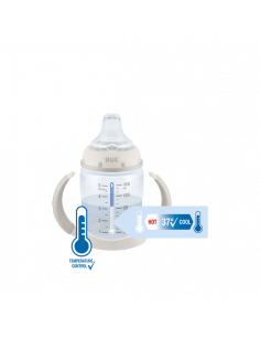 Biberon FC temp control Mickey cu maner si tetina 6-18...