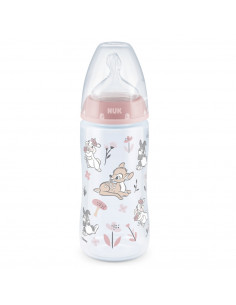 Biberon FC+ Disney Bambi cu tetina din silicon 6-18 luni,... 2