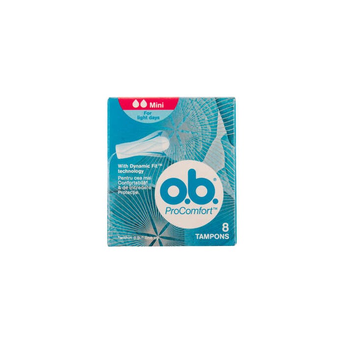 O.B. Procomfort Mini, 8 buc, Johnson & Johnson