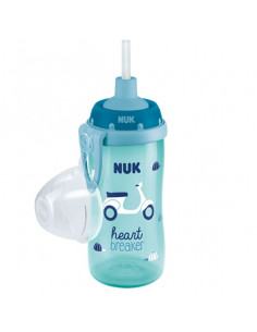 NUK Flexi Cup cu pai moale 300 ml, 12+ luni